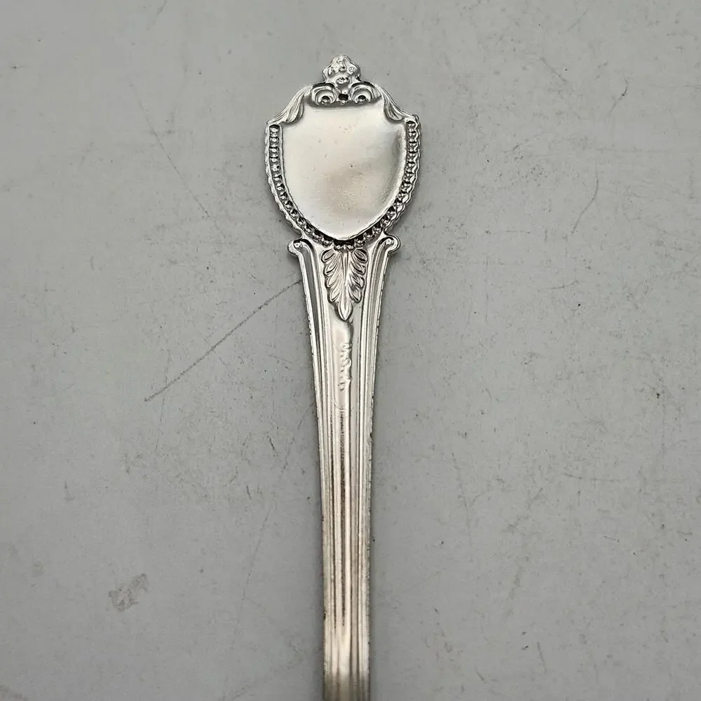 Valdez Alaska Souvenir Collector Spoon Enamel Shield Original Plastic Case USA